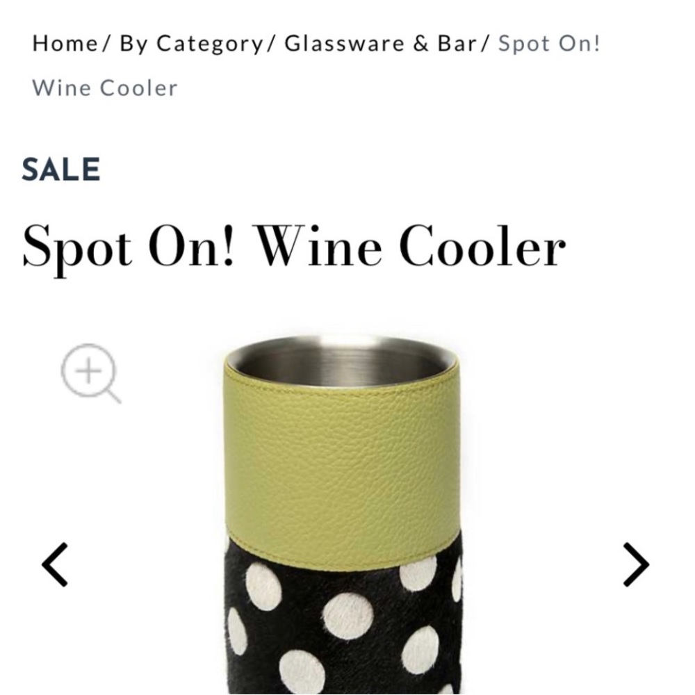 Mackenzie Childs Wine Cooler